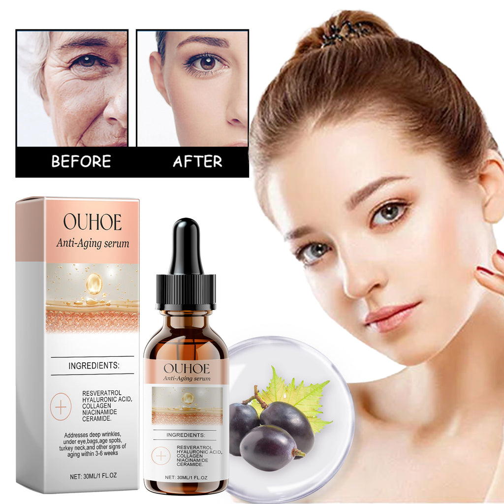 Anti-Aging Serum, Lighten Fine Lines On The Face With Line Hydrating Anti-Wrinkle Serum