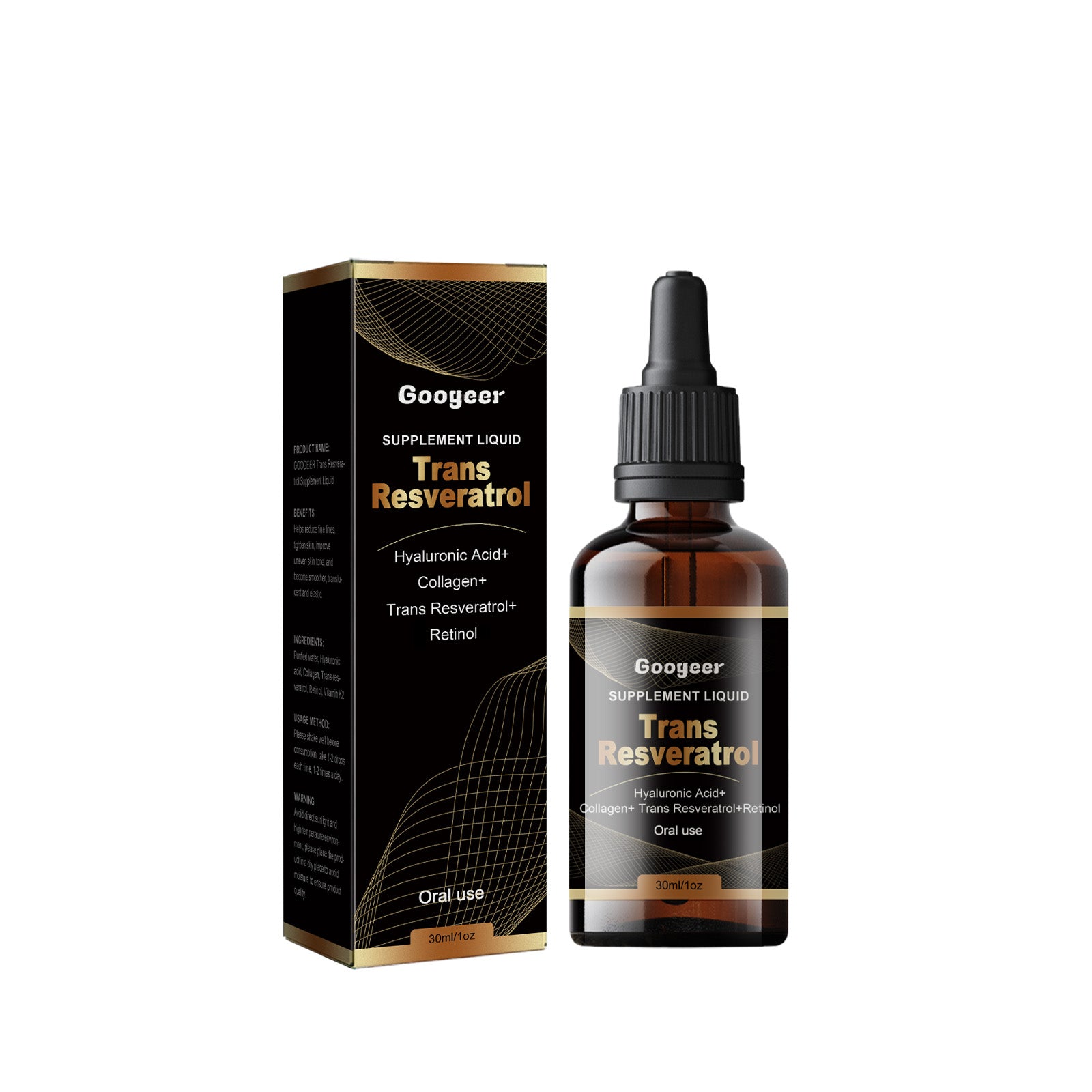 Collagen & Resveratrol Beauty Supplement
