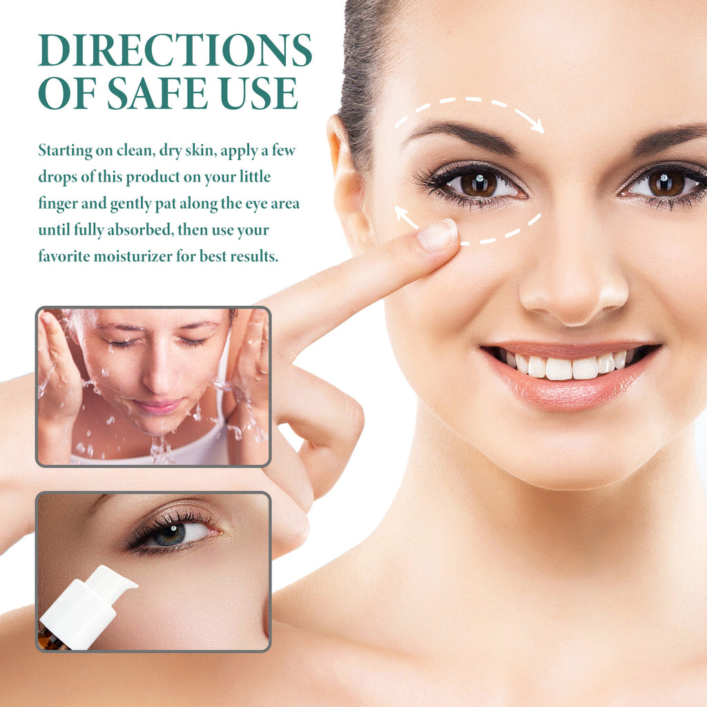 Puffy Eye Serum, Repair Essence Refreshing Hydrating Firming Brightens The Nicotinamide