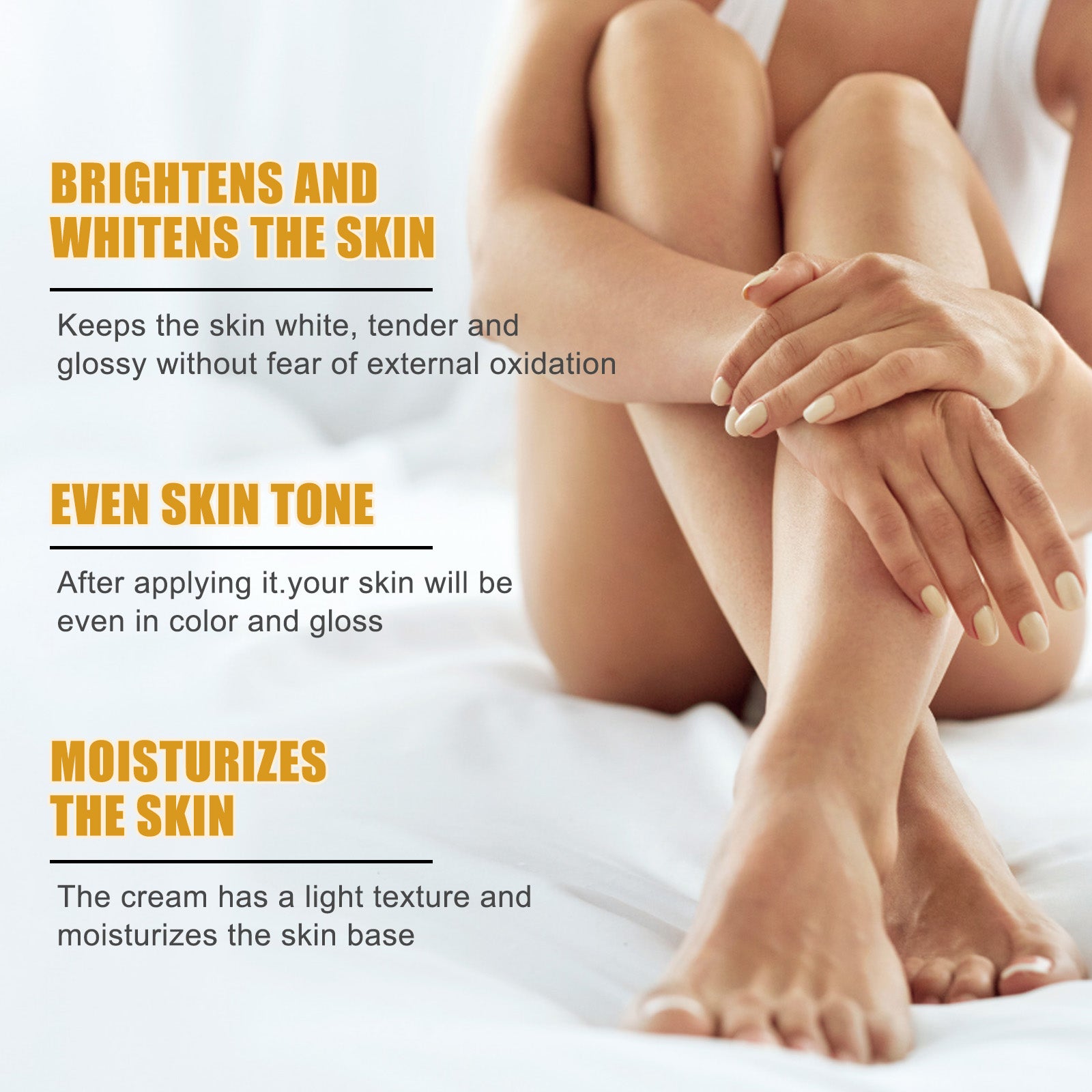 Rice Raw Pulp Body Lotion, Light Black Anti-Dryness Tender Bright And White Body Lotion