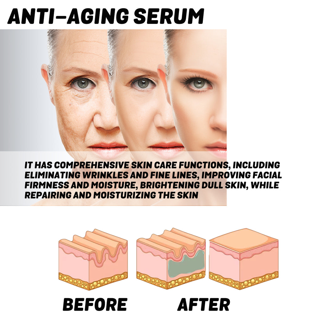 Anti-Aging Serum, Lighten Fine Lines On The Face With Line Hydrating Anti-Wrinkle Serum