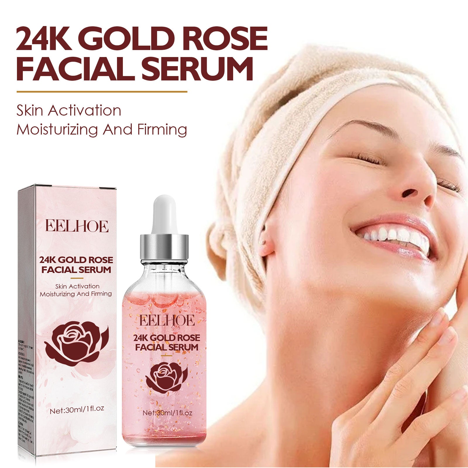 24K Gold & Rose Radiance Serum