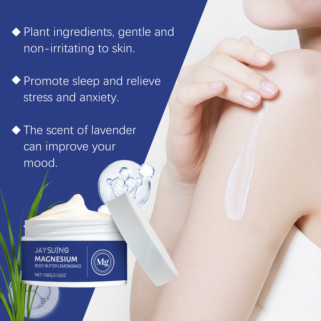 Lemongrass Magnesium Body Lotion Hydrating And Moisturizing Night Care Skin Body Lotion