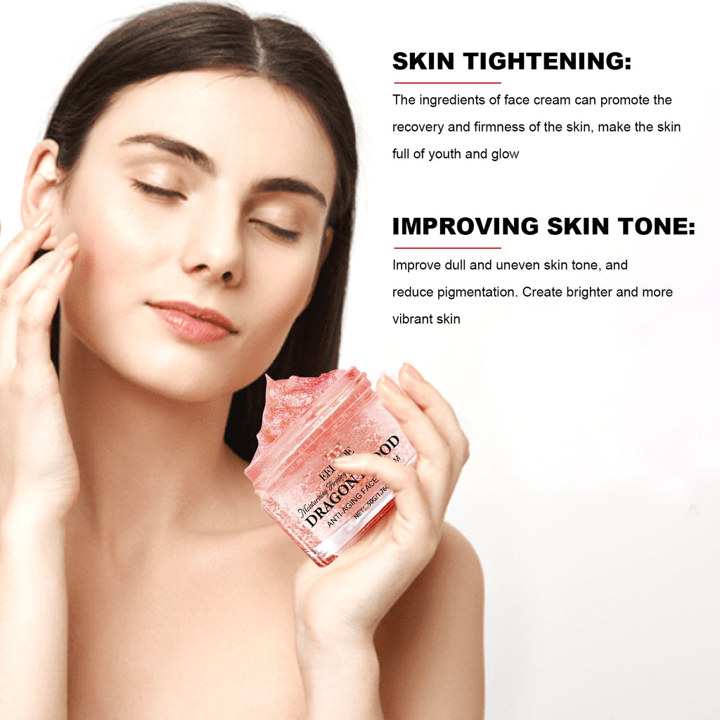 Dragon Blood Anti-Aging Face Cream, Fade Out Fine Lines And Pores It Moisturizes Carry Bright Color Of Skin Firming Skin
