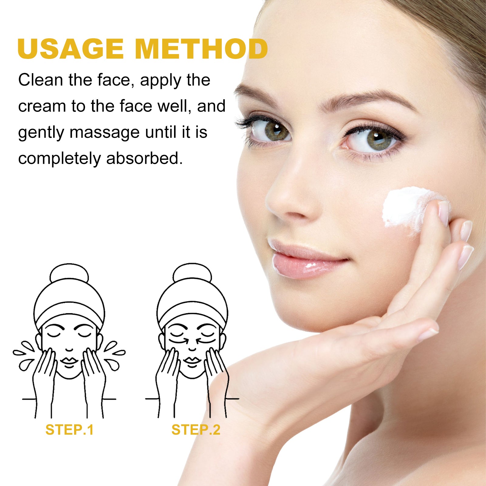 Wiyun V7 Whitening Cream Reduces Wrinkles And Fine Lines On The Face, Moisturizes And Brightens Skin, Anti-Aging And Replenishing Cream
