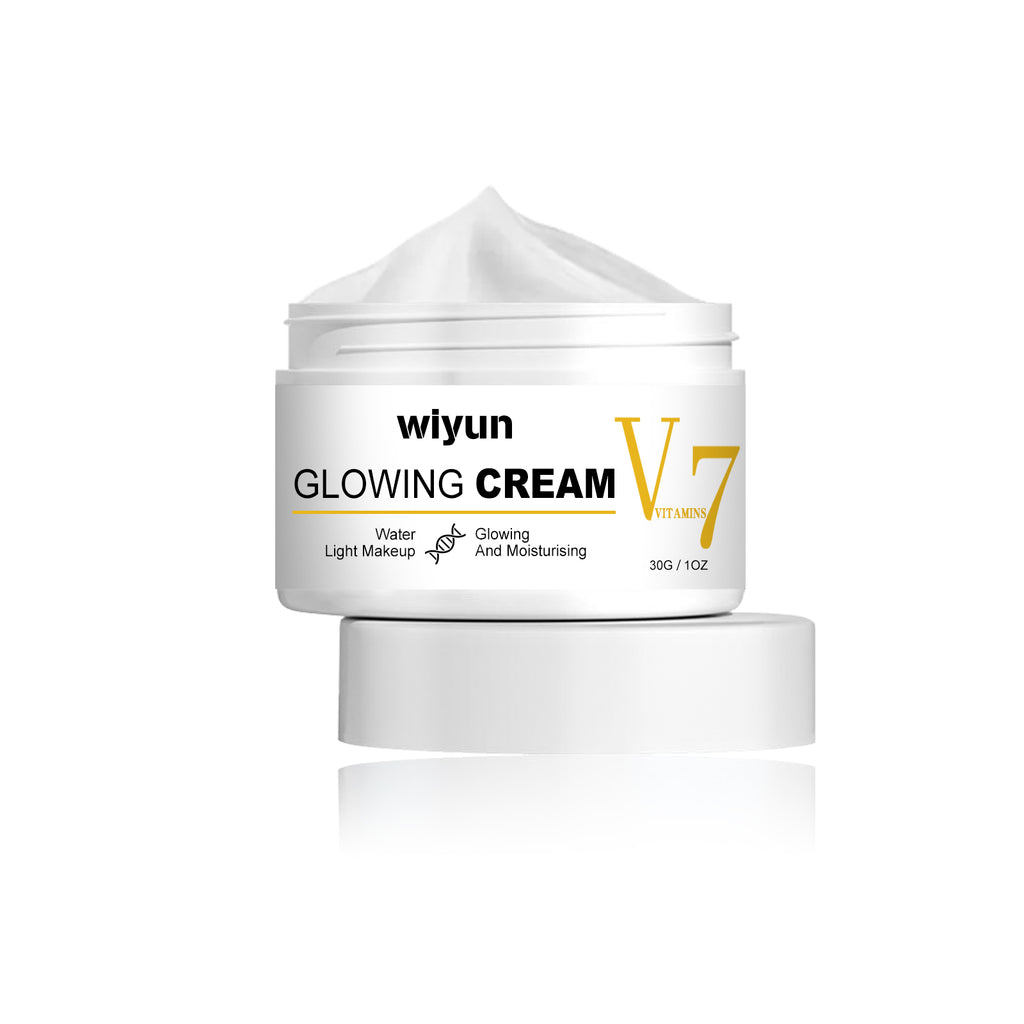 Wiyun V7 Whitening Cream Reduces Wrinkles And Fine Lines On The Face, Moisturizes And Brightens Skin, Anti-Aging And Replenishing Cream