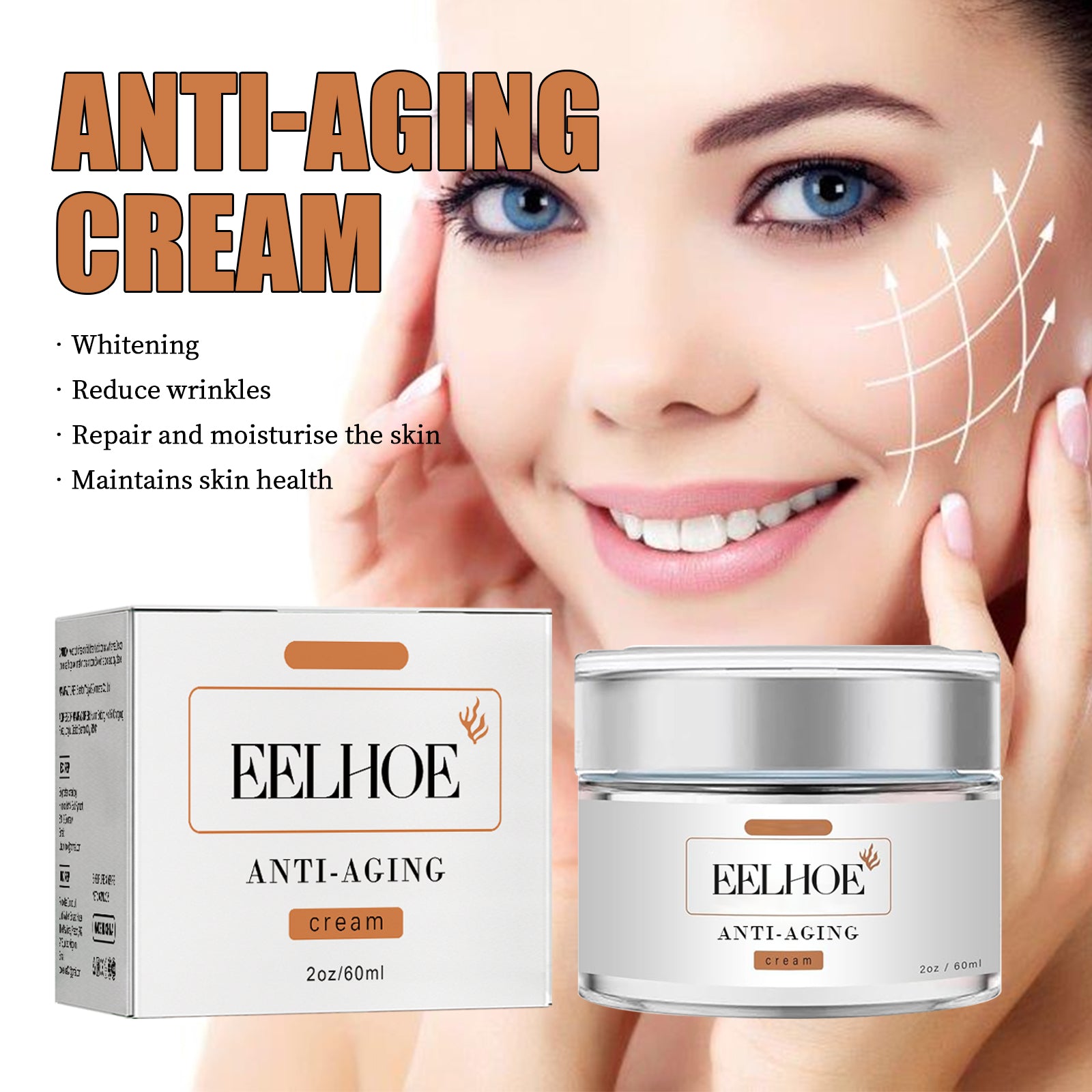 Anti-Aging Face Cream, Brightening And Firming Contour Skin Anti-Aging Cream