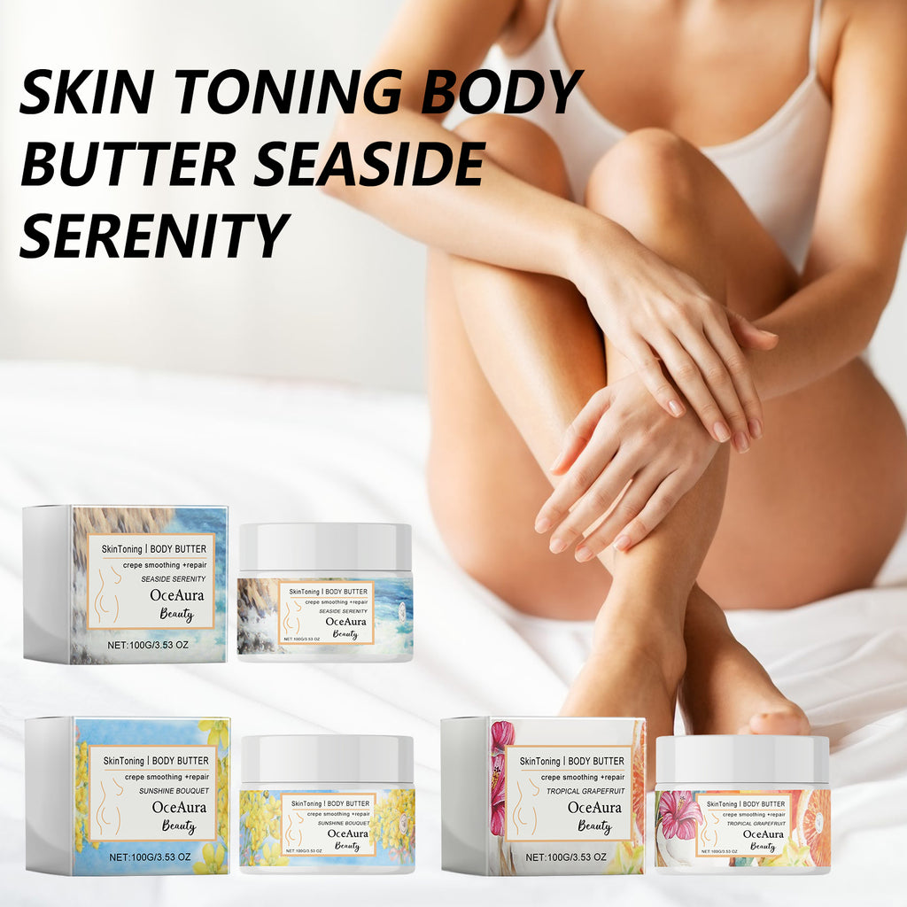 Skin Toning Body Butter, Filling Water To Moisten Haun White Body Skin Smooth And Tender Skin Anti-Wrinkle Firming Creams
