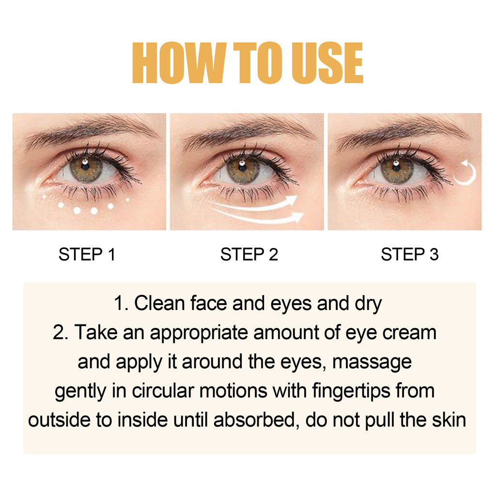 EELHOE Retinol Polypeptide Repair Eye Cream Firming And Fading Fine Lines Repair Anti-Aging Eye Cream