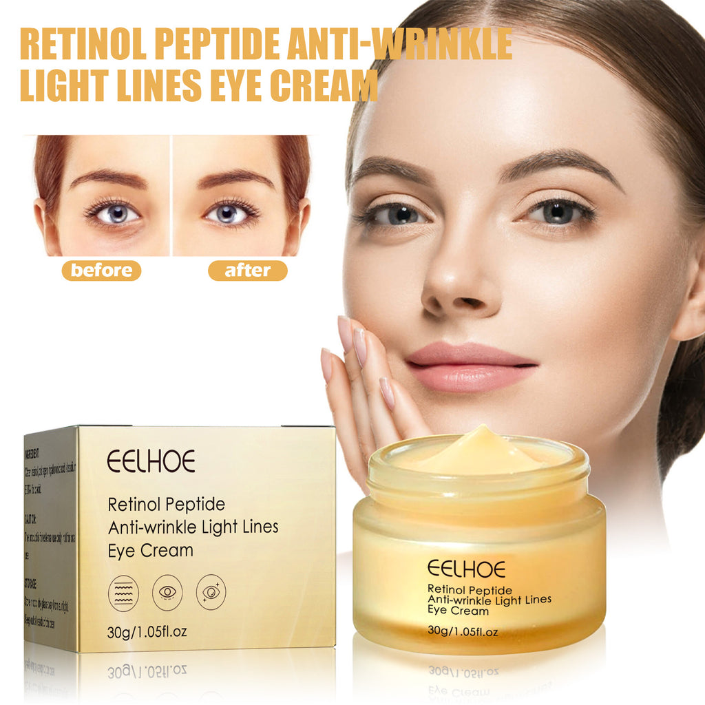 EELHOE Retinol Polypeptide Repair Eye Cream Firming And Fading Fine Lines Repair Anti-Aging Eye Cream