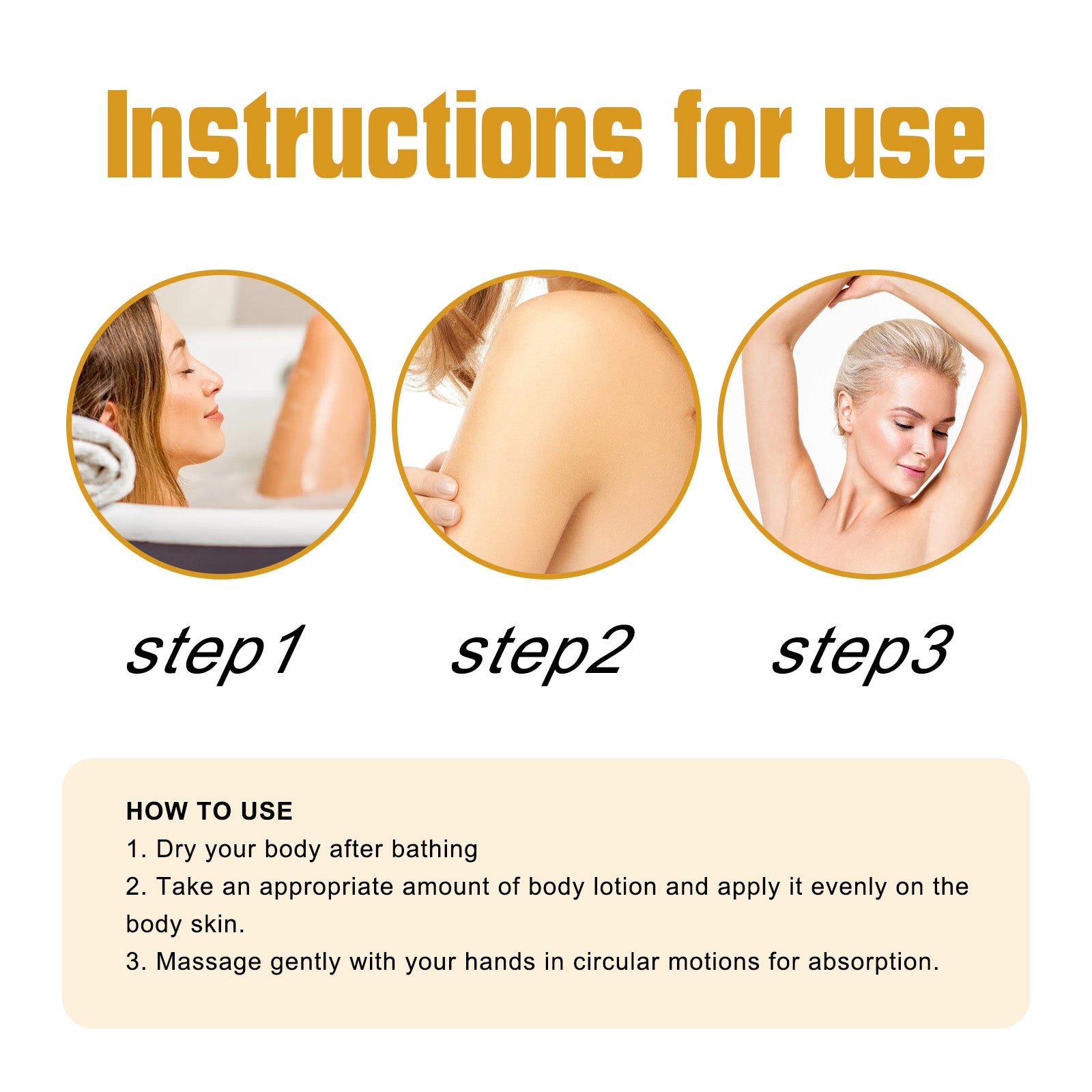 EELHOE Rice Raw Pulp Body Lotion, Light Black Anti-Dryness Tender Bright And White Body Lotion