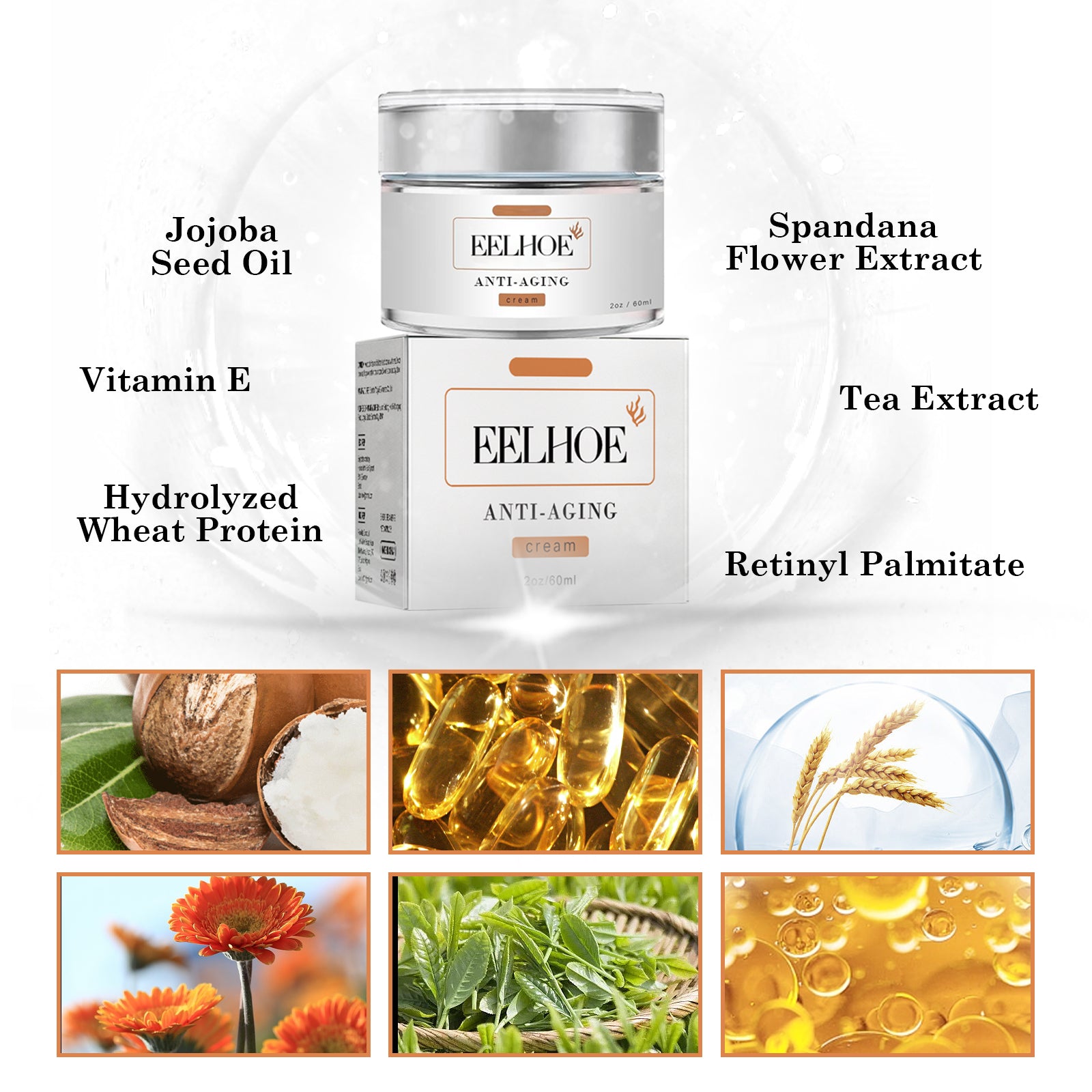 Anti-Aging Face Cream, Brightening And Firming Contour Skin Anti-Aging Cream