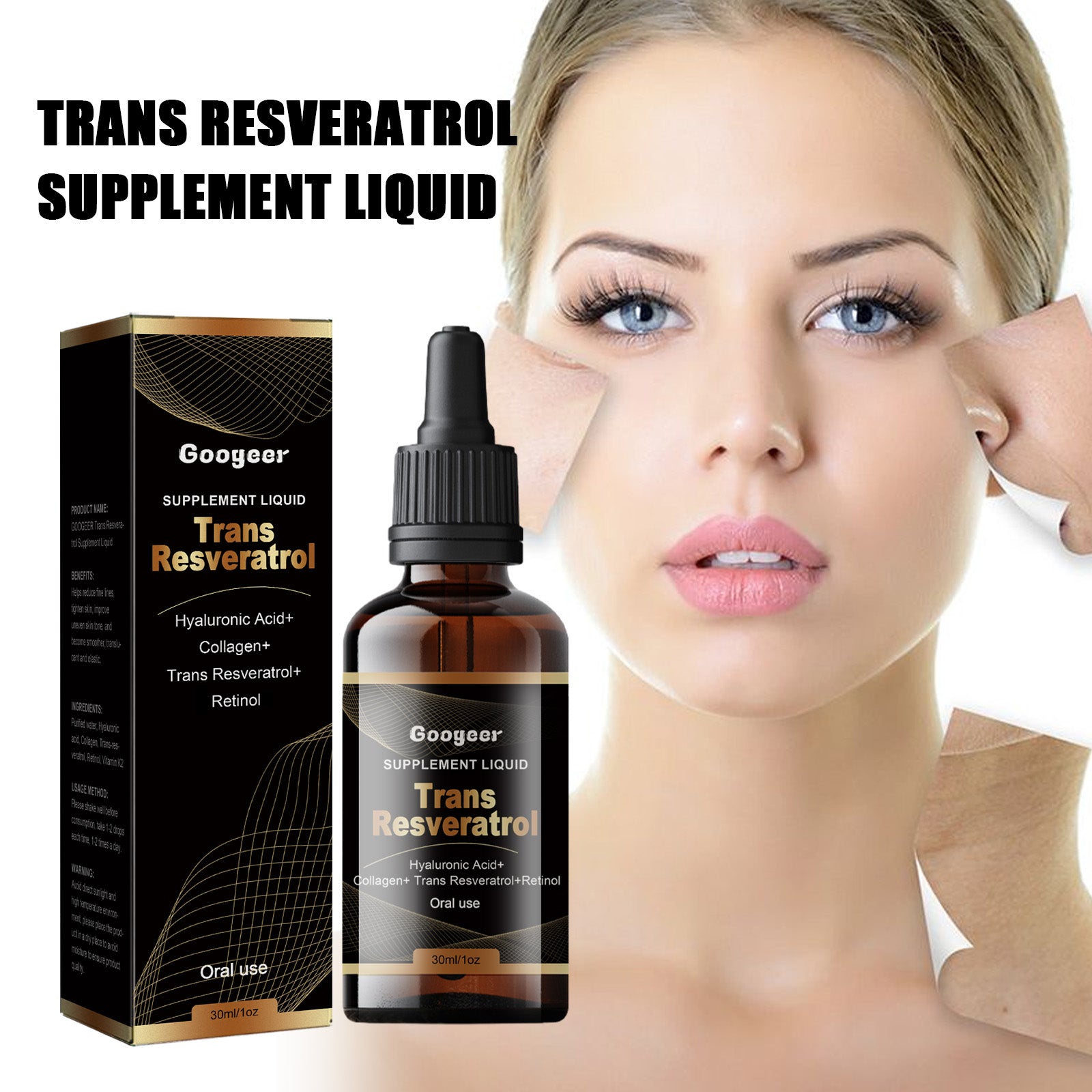 Collagen & Resveratrol Beauty Supplement