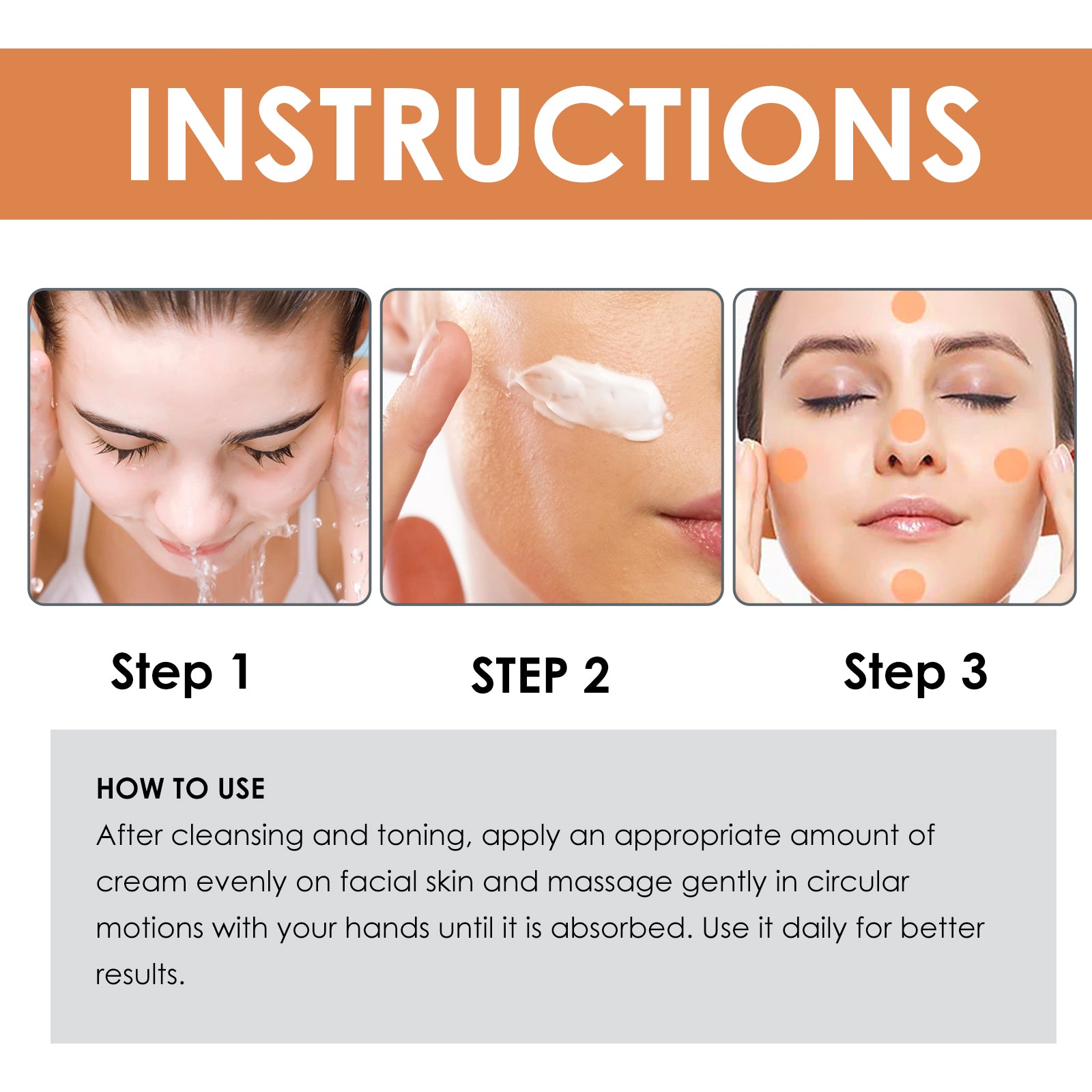 Anti-Aging Face Cream, Brightening And Firming Contour Skin Anti-Aging Cream